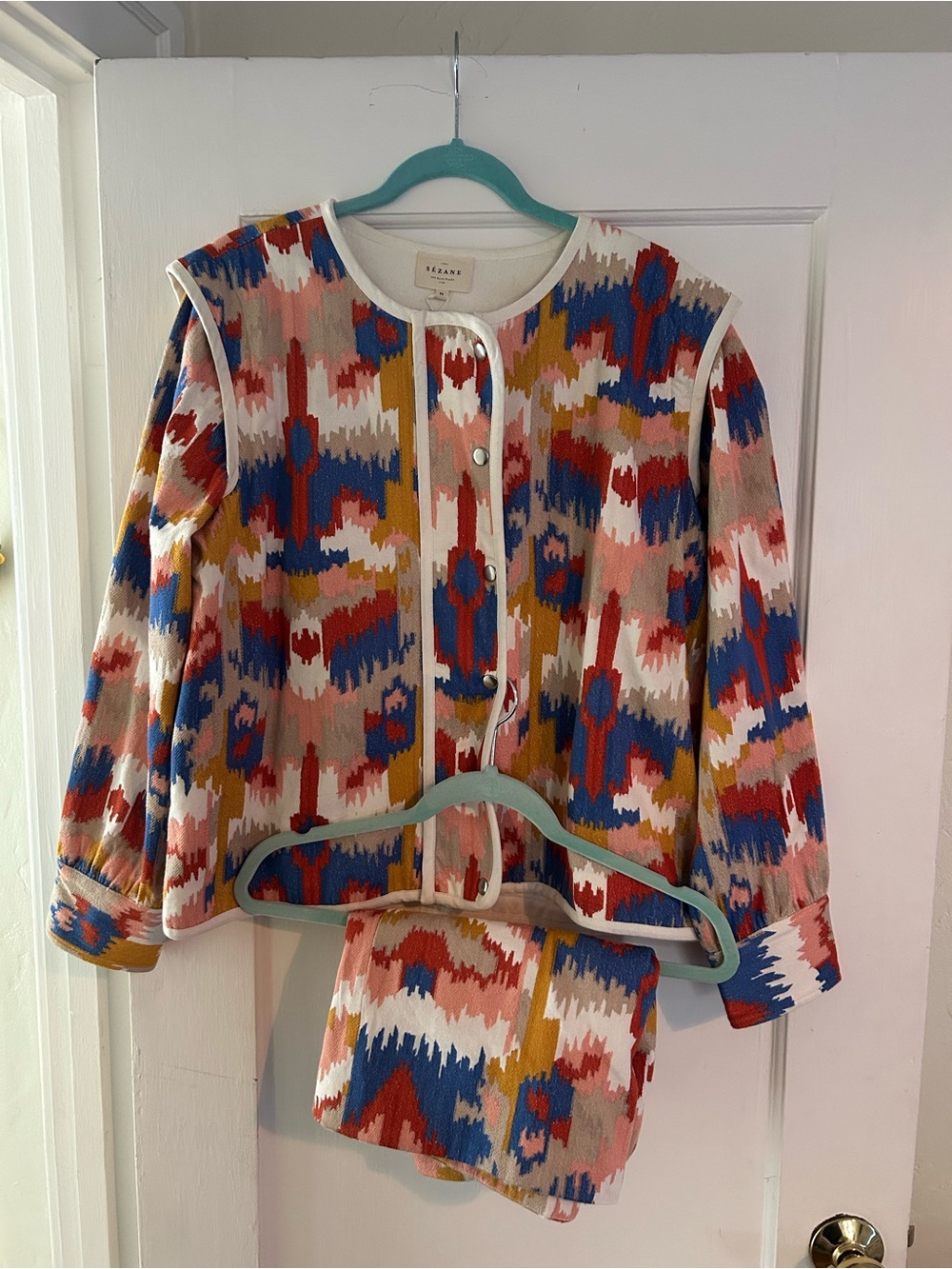 Sézane limited edition skirt & jacket set (size 12/44) | Unworn, Tags on